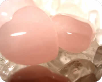 ローズクオーツ　ピンク水晶